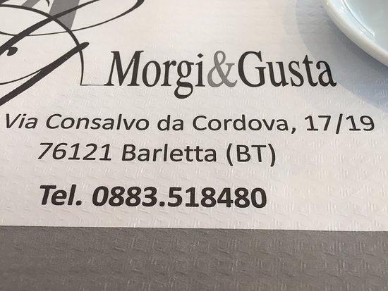 Ristorante Pizzeria Morgi E Gusta